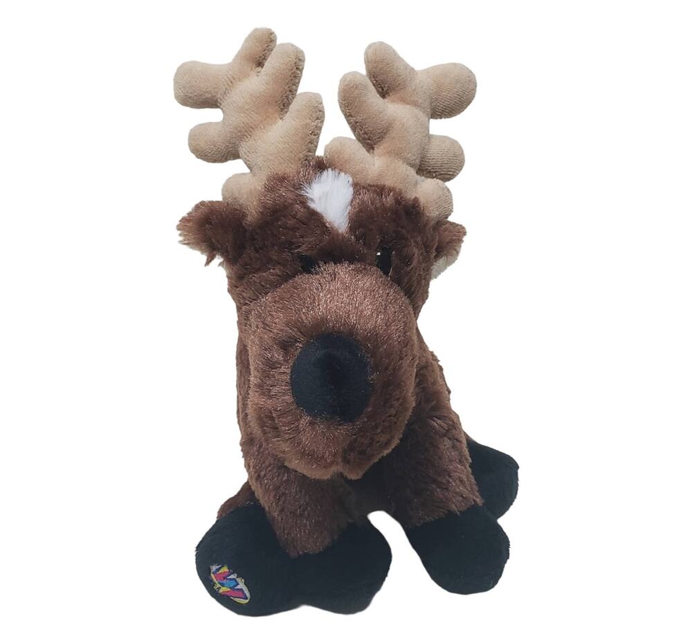 Ganz Webkinz Brown Reindeer Stuffed Soft Plush Animal